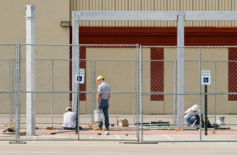 Iron Fence Construction