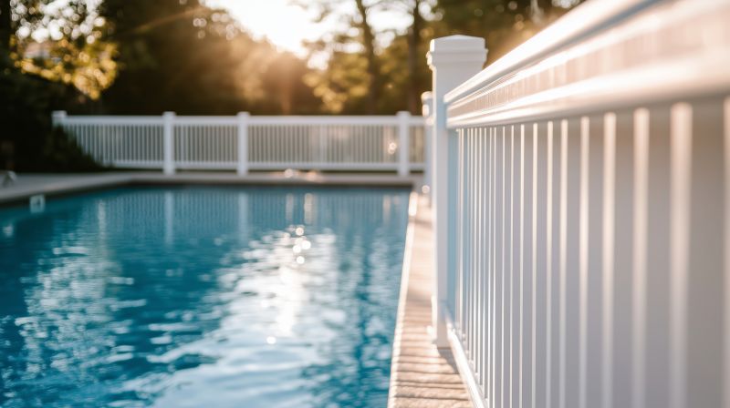 Products For Pool Safety Fence Installations in use